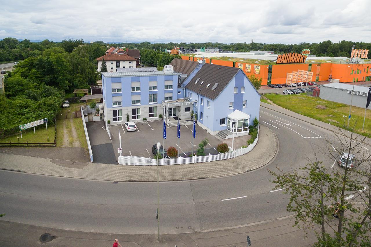 Hotel Restaurant Vater Rhein Woerth am Rhein Exterior foto